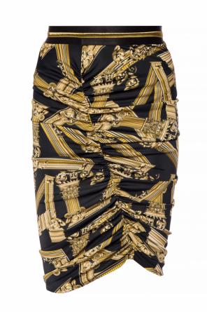 Gathered patterned skirt, zdjęcie 1 Gathered patterned skirt od Versace Jeans
